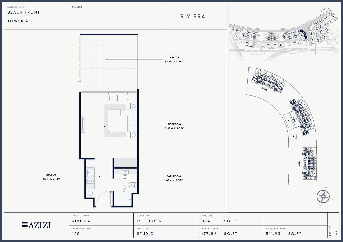 RIVIERA BF-TA-105-STUDIO