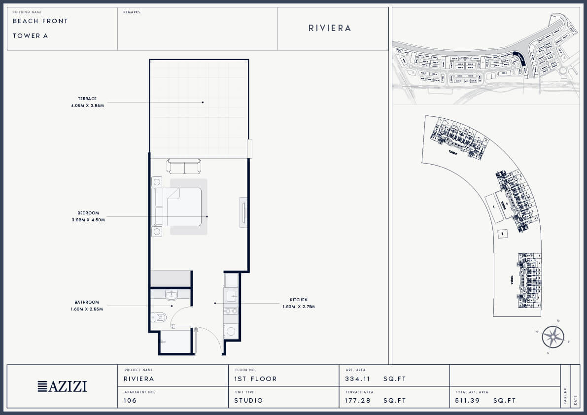 RIVIERA BF-TA-106-STUDIO