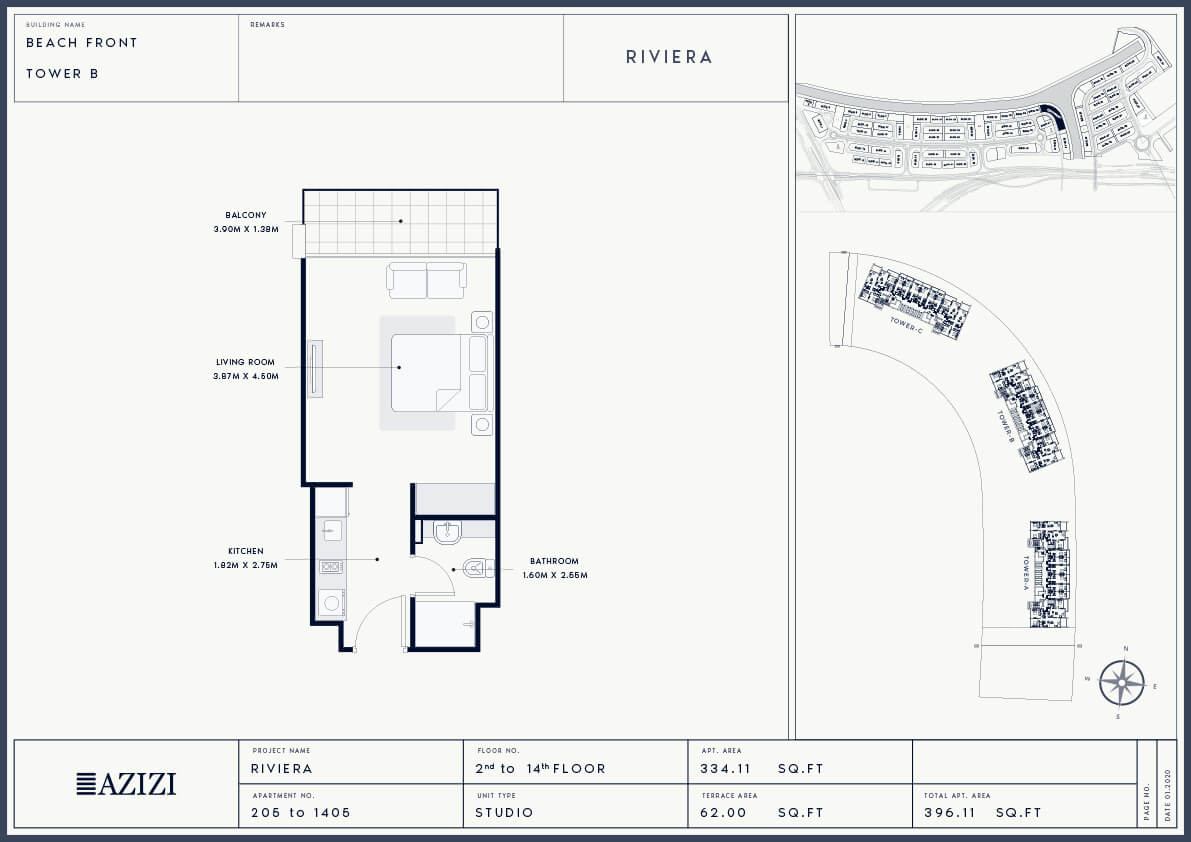 Riviera 24-101-Studio