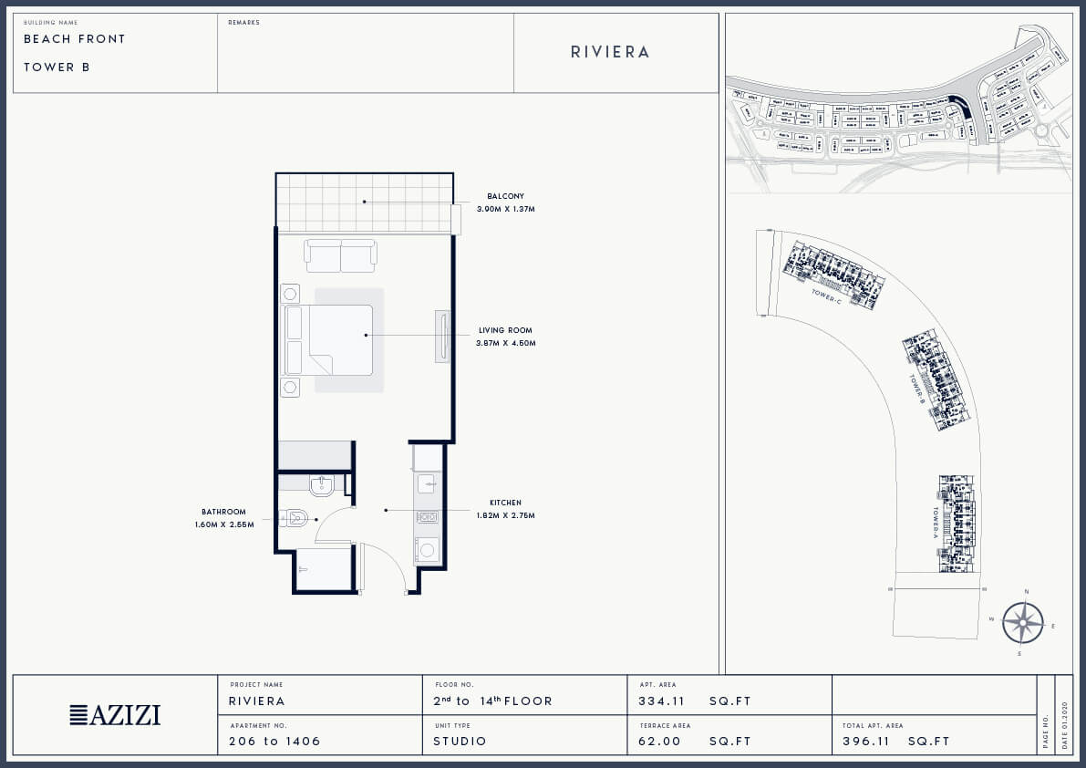 Riviera 24-101-Studio