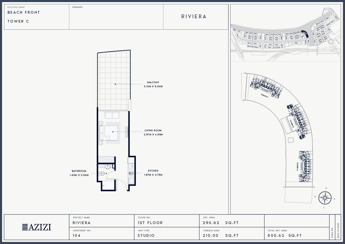 Riviera 24-101-Studio