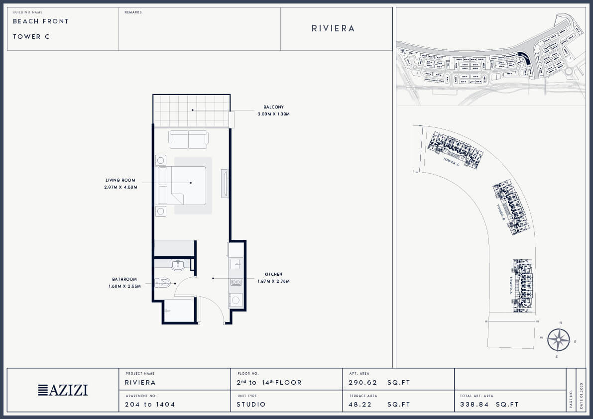 Riviera 24-101-Studio