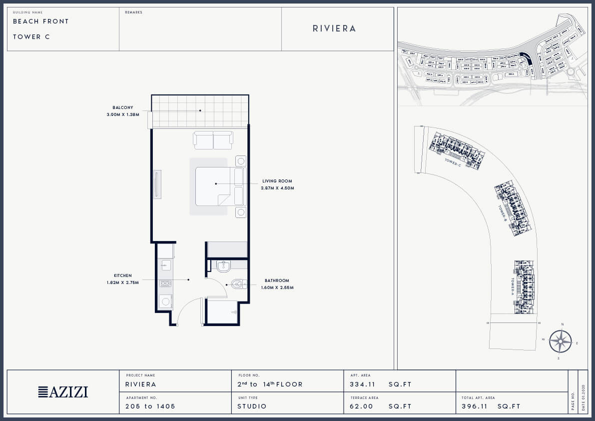 Riviera 24-101-Studio