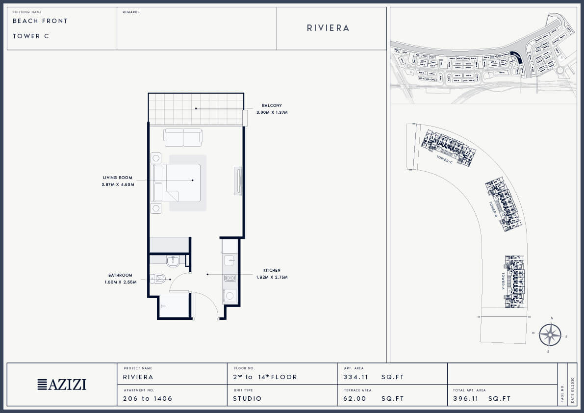 Riviera 24-101-Studio